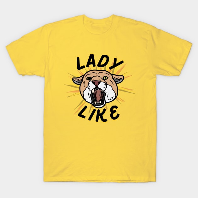 Lady Like T-Shirt by Ellidegg